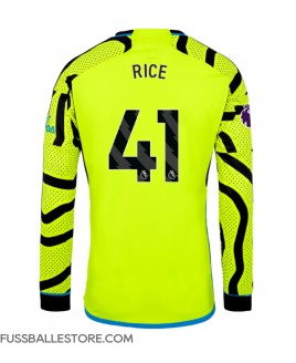Günstige Arsenal Declan Rice #41 Auswärtstrikot 2023-24 Langarm